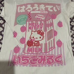 Hello kitty “milk” tshirt